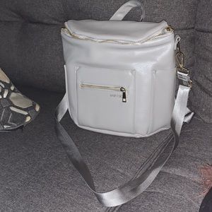 A Fawn Design mini crossbody/backpack bag